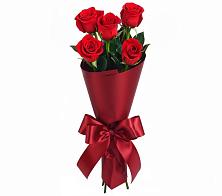 Букет 5 Красных роз Эдлесс Лав в Пролетарий