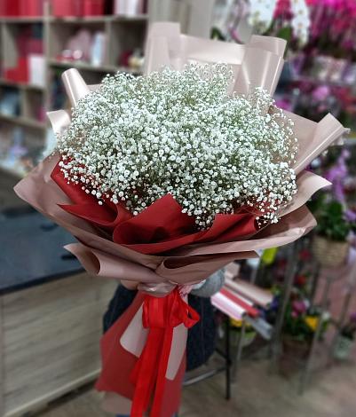 Букет цветов из: Гипсофила в Пролетарий