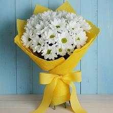 Букет цветов из:  Хризантемы #REPLACE_PRED# Пролетарий
