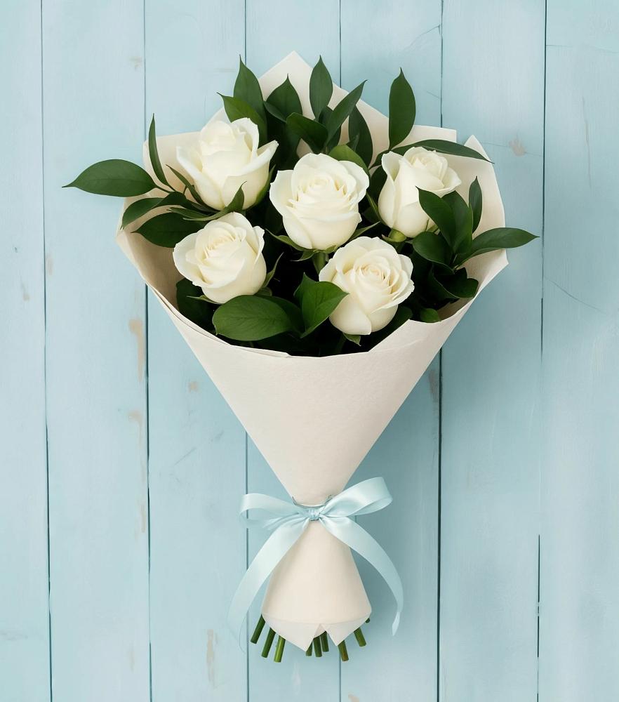 Букет цветов из: Розы в Пролетарий