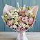 Букет цветов из: Альстромерии и Розы в Пролетарий