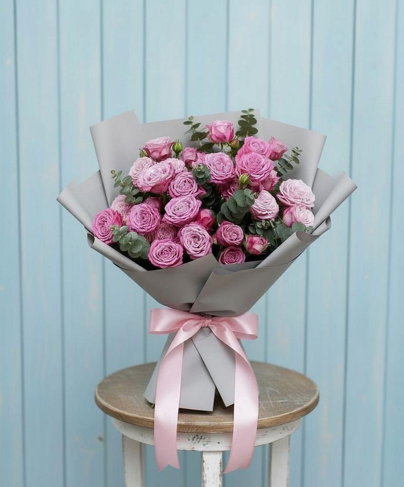 Букет цветов из: Розы в Пролетарий