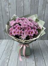 Букет цветов из:  Хризантемы в Пролетарий