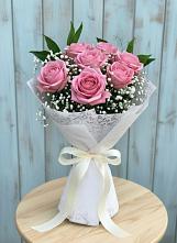 Букет цветов из:  Розы в Пролетарий
