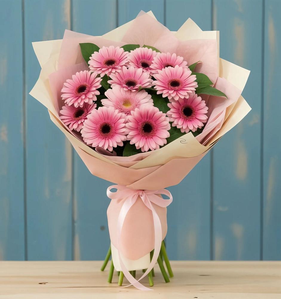 Букет цветов из: Герберы в Пролетарий