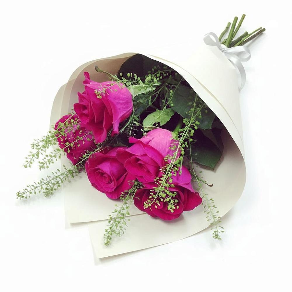 Букет цветов из: Розы в Пролетарий