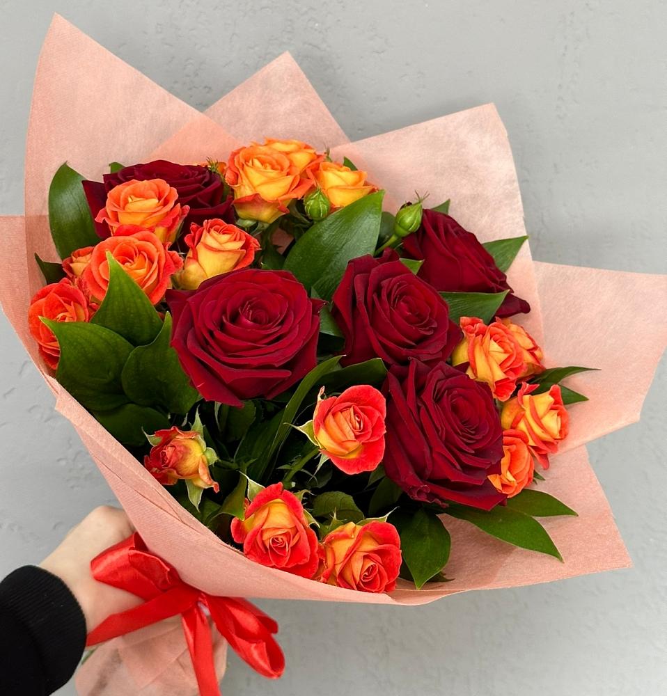 Букет Любовь и восторг в Пролетарий