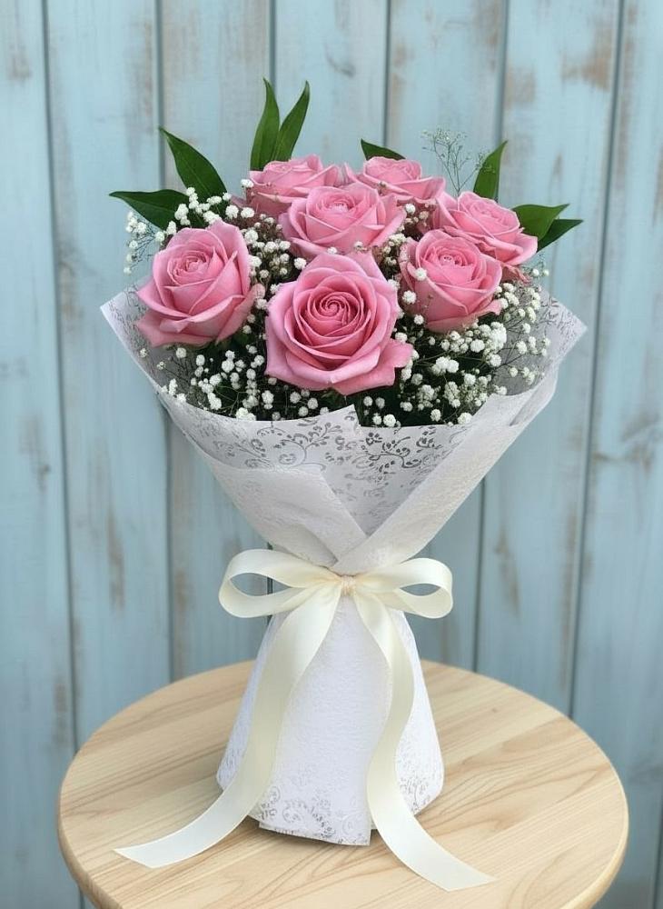 Букет цветов из: Розы в Пролетарий