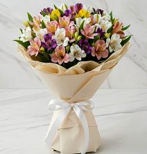 Букет цветов из:  Альстромерии #REPLACE_PRED# Пролетарий
