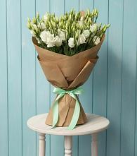 Букет цветов из:  Лизиантусы в Пролетарий