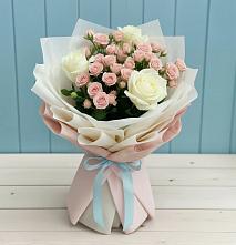 Букет цветов из:  Розы #REPLACE_PRED# Пролетарий