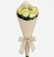 Букет цветов из:  Розы в Пролетарий