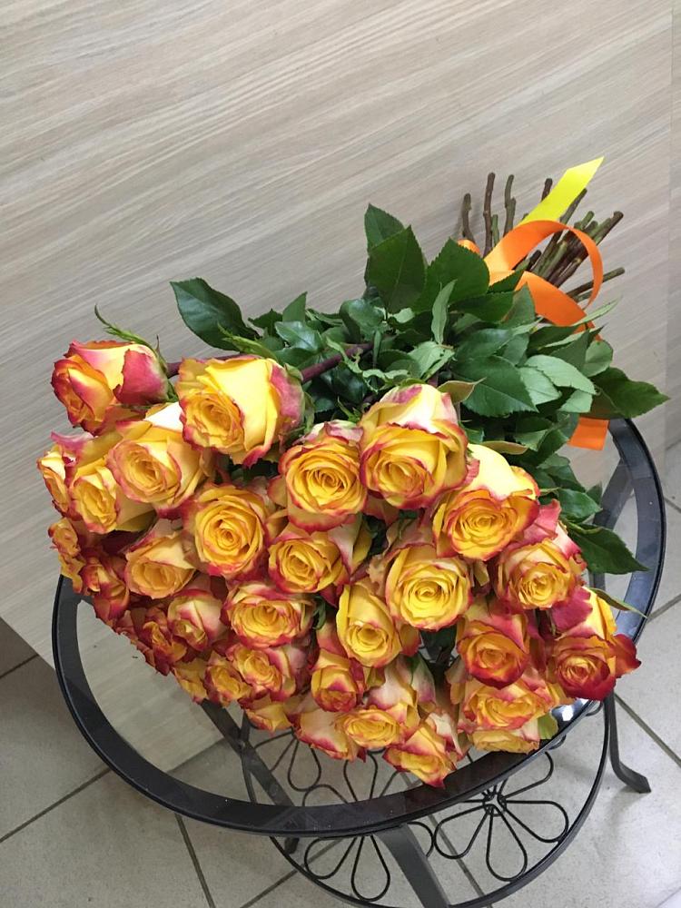 Букет Желтые розы в Пролетарий