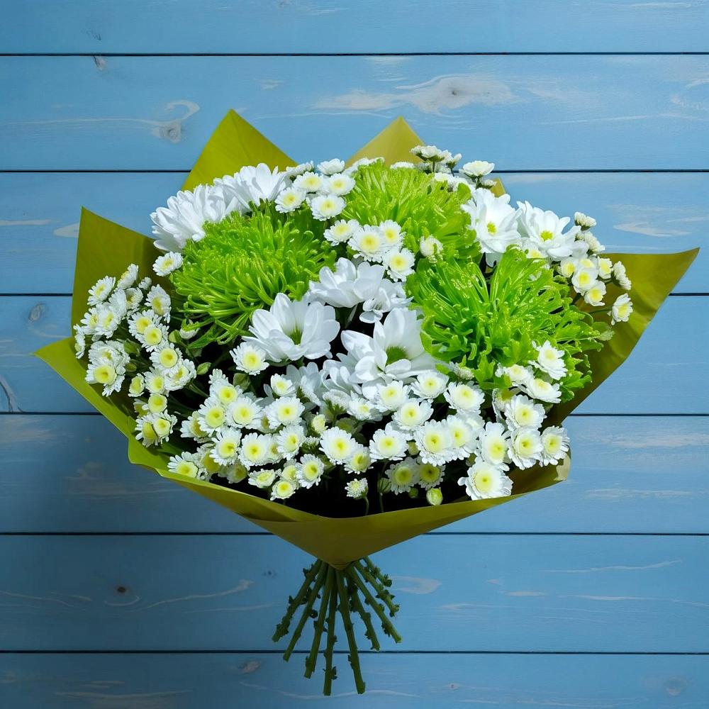 Букет цветов из: Хризантемы в Пролетарий