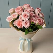 Букет Розовый шарм в Пролетарий