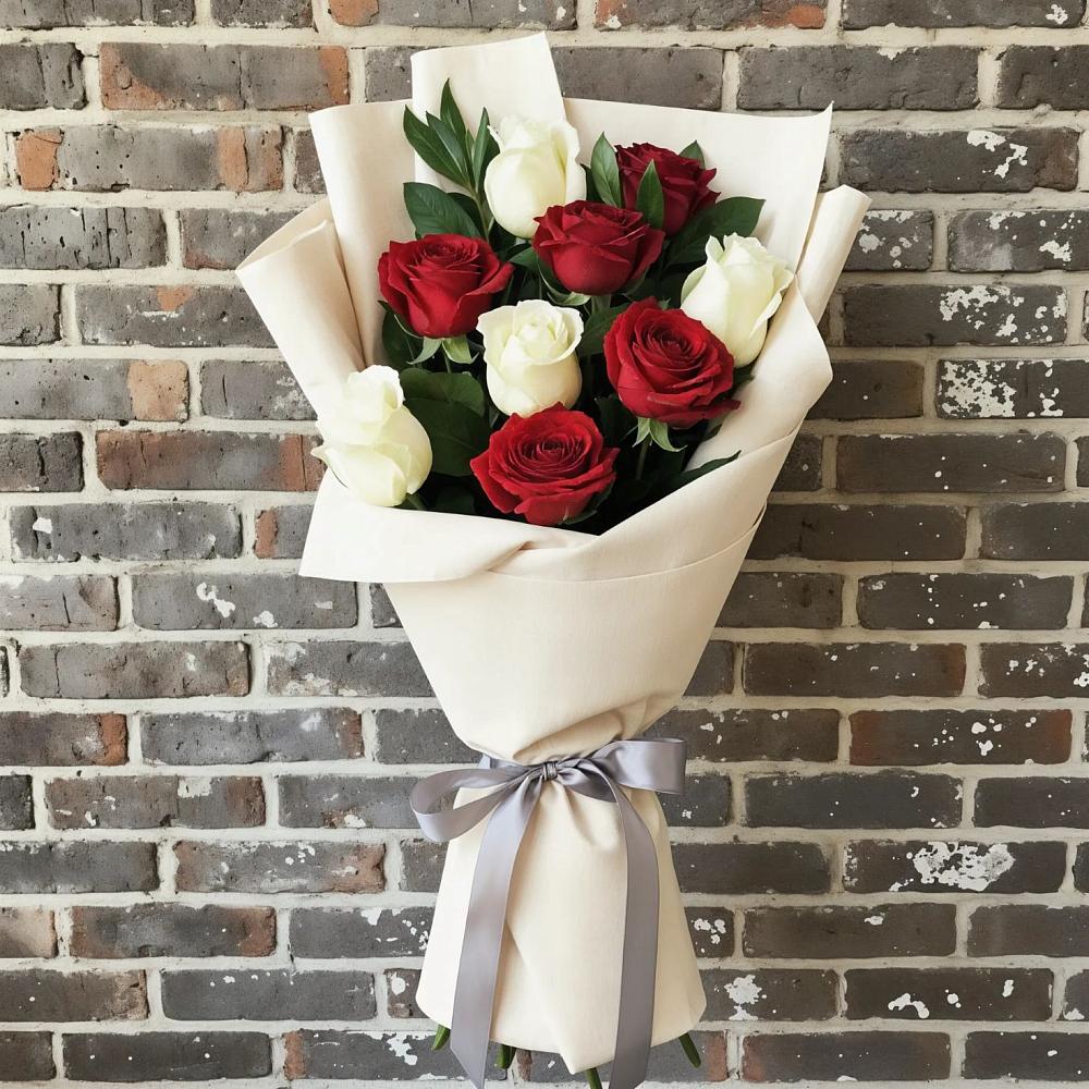 Букет цветов из: Розы в Пролетарий