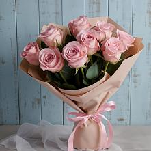 Букет цветов из:  Розы в Пролетарий