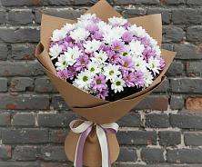 Букет цветов из:  Хризантемы в Пролетарий