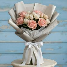 Букет цветов из:  Розы #REPLACE_PRED# Пролетарий