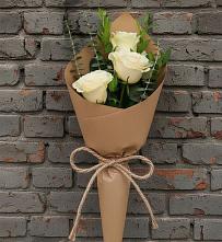 Букет цветов из:  Розы в Пролетарий