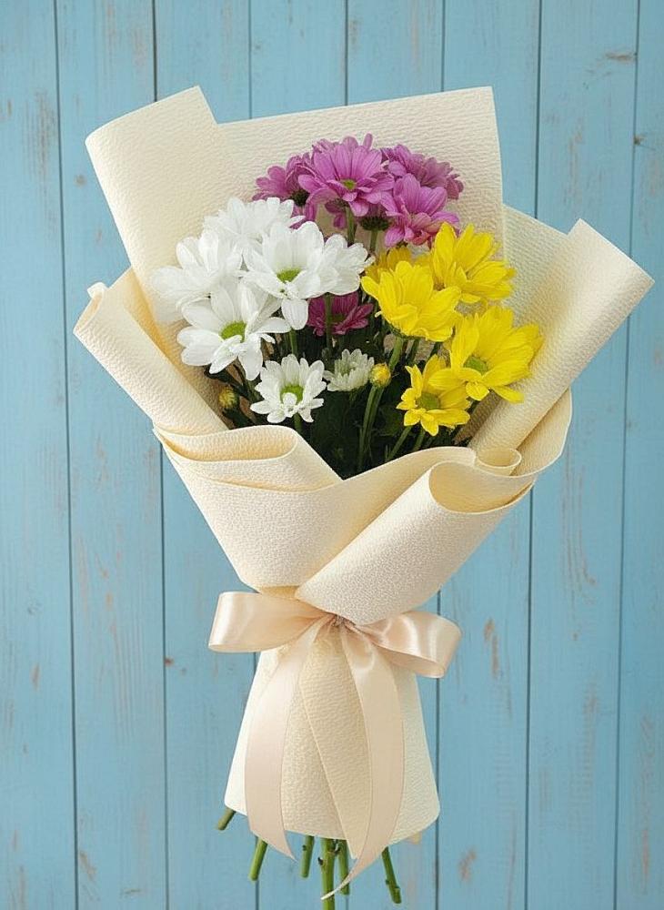 Букет цветов из: Хризантемы в Пролетарий