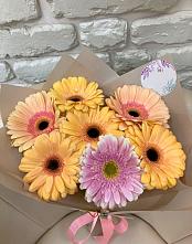 Букет цветов из:  Герберы в Пролетарий