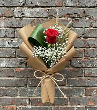 Букет цветов из:  Розы в Пролетарий