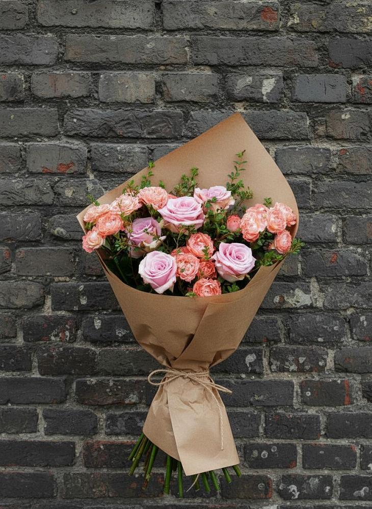 Букет цветов из: Розы в Пролетарий