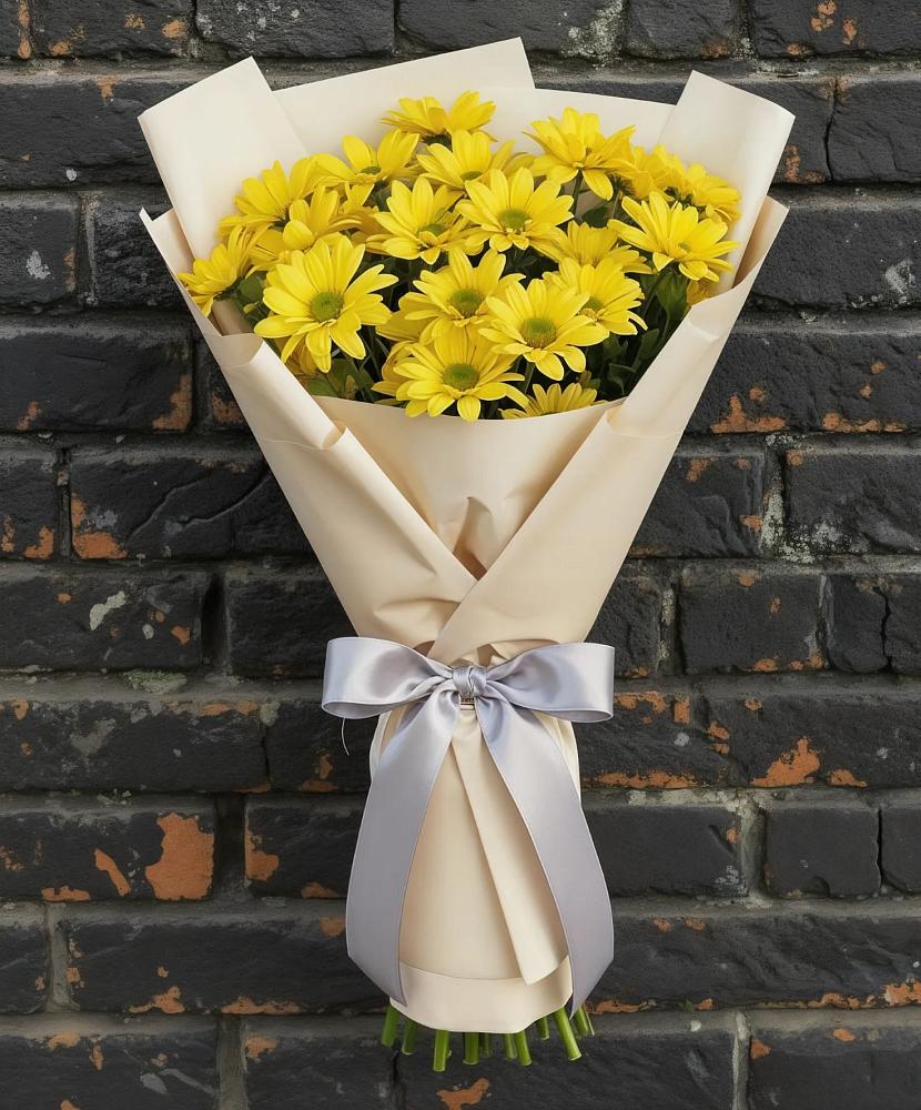 Букет цветов из: Хризантемы в Пролетарий