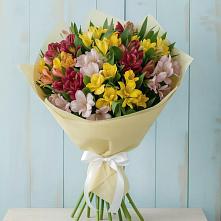 Букет цветов из:  Альстромерии в Пролетарий