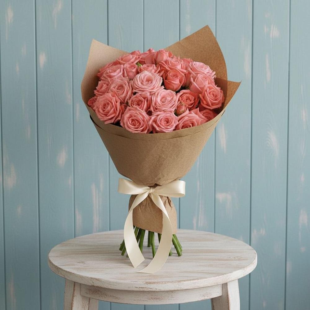 Букет цветов из: Розы в Пролетарий