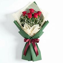 Букет цветов из:  Розы в Пролетарий