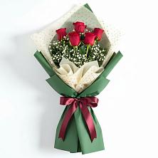 Букет цветов из:  Розы в Пролетарий