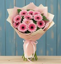 Букет цветов из:  Герберы в Пролетарий