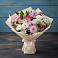 Букет цветов из: Хризантемы, Альстромерии и Розы в Пролетарий