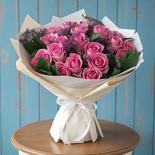 Букет цветов из:  Розы в Пролетарий
